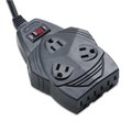 Fellowes Mighty 8 Surge Protector, 8 Outlets, 6 ft Cord, 1460 Joules, Black 99091